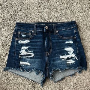 American Eagle girls jean shorts - NEXT LEVEL STRETCH HI-RISE SHORTIE